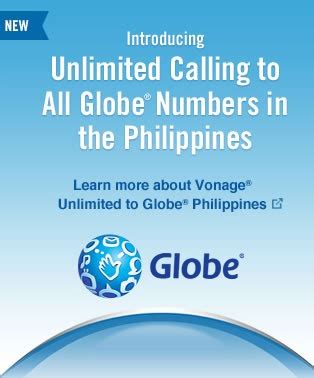 vonage globe number check.